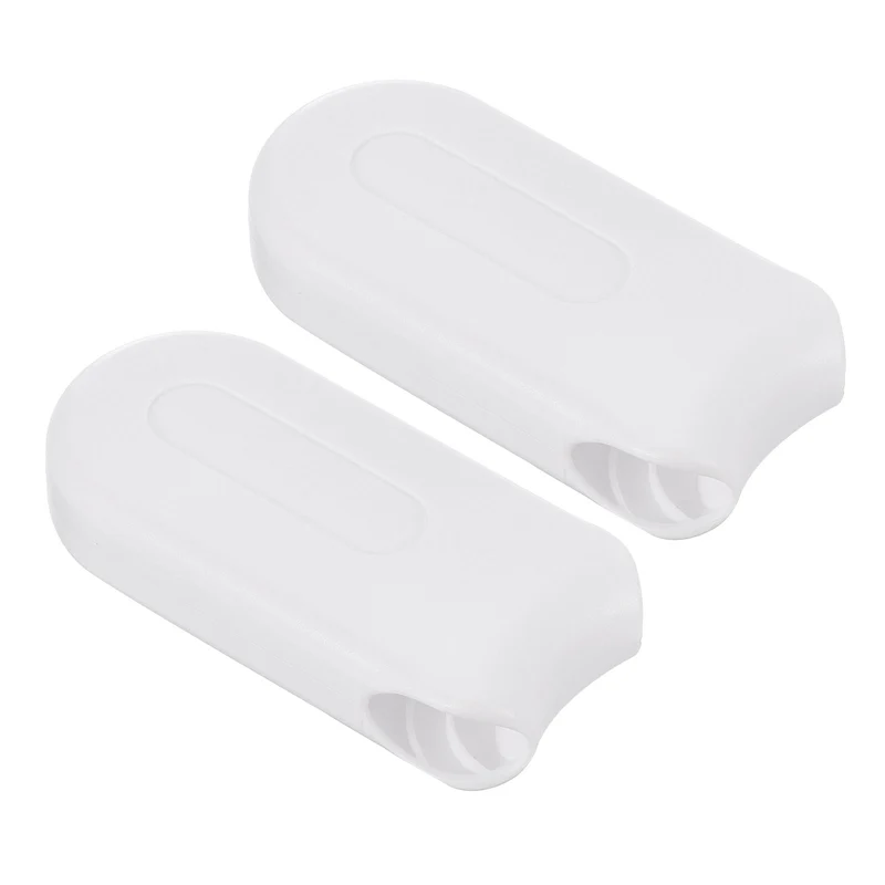 Blind Cord Weight, 2Pcs Curtain Shutter Beaded Roller Chain Handle White
