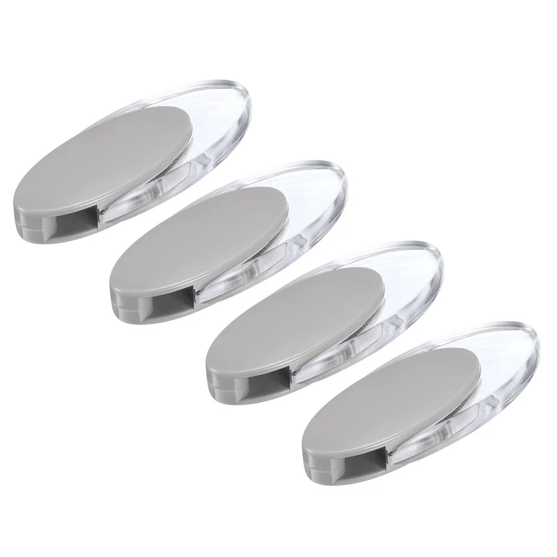Blind Cord Weight, 4Pcs 90mm Curtain Window Shutter Beaded Chain Handle, Grey
