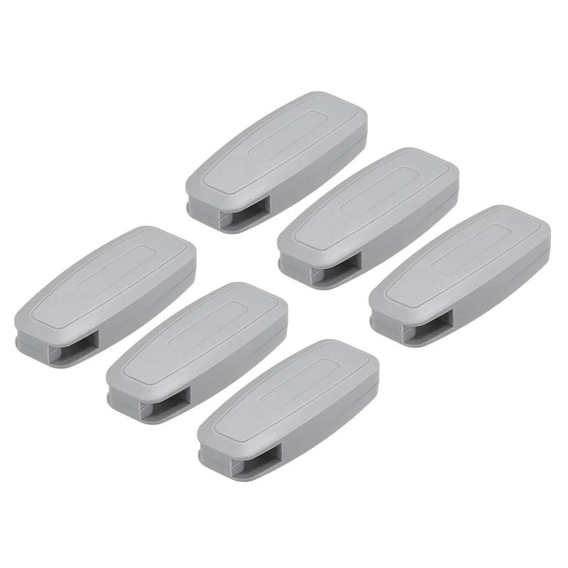 Blind Cord Weight, 6Pcs 80mm Curtain Window Shutter Beaded Chain Handle, Grey