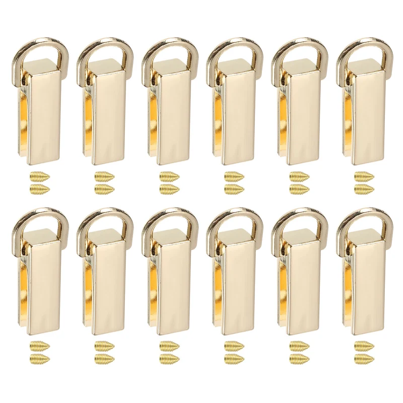 Bag Side Clip Buckle, 12Pcs Handbag Strap Chain Connector (Gold 26mm)