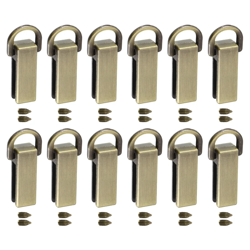 Bag Side Clip Buckle, 20Pcs Handbag Strap Chain Connector (Bronze 26mm)