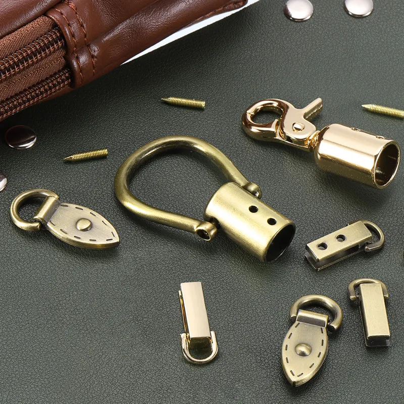 Bag Side Clip Buckle, 20Pcs Handbag Strap Chain Connector (Bronze 26mm)