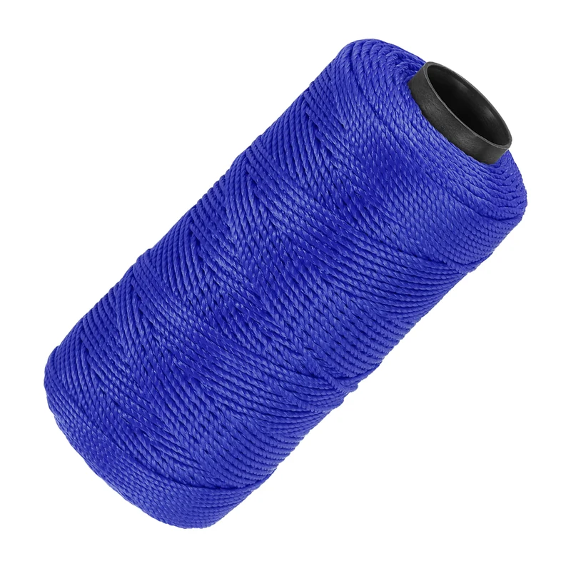 Nylon String 3 Strands Twisted Mason Line 1.5mm x 218 Yards, Dark Blue
