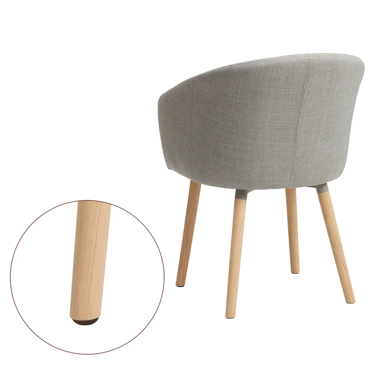 50Pcs Nail-On Furniture Glides 21mm Dia Chair Leg Floor Protectors Brown