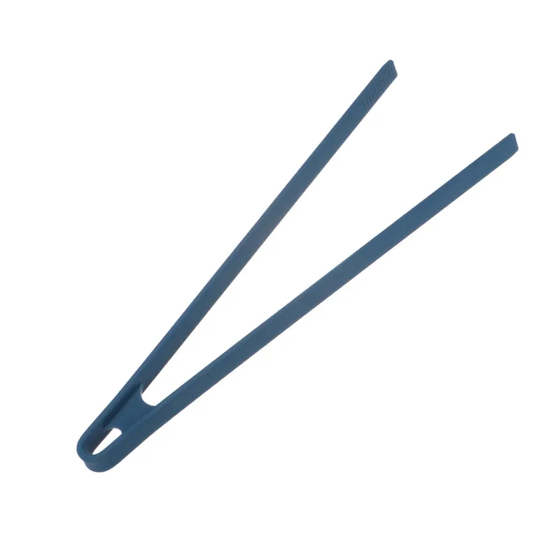 Long Aquarium Tweezers 11.42" Stainless Steel & Silicone Aquarium Tools, Blue