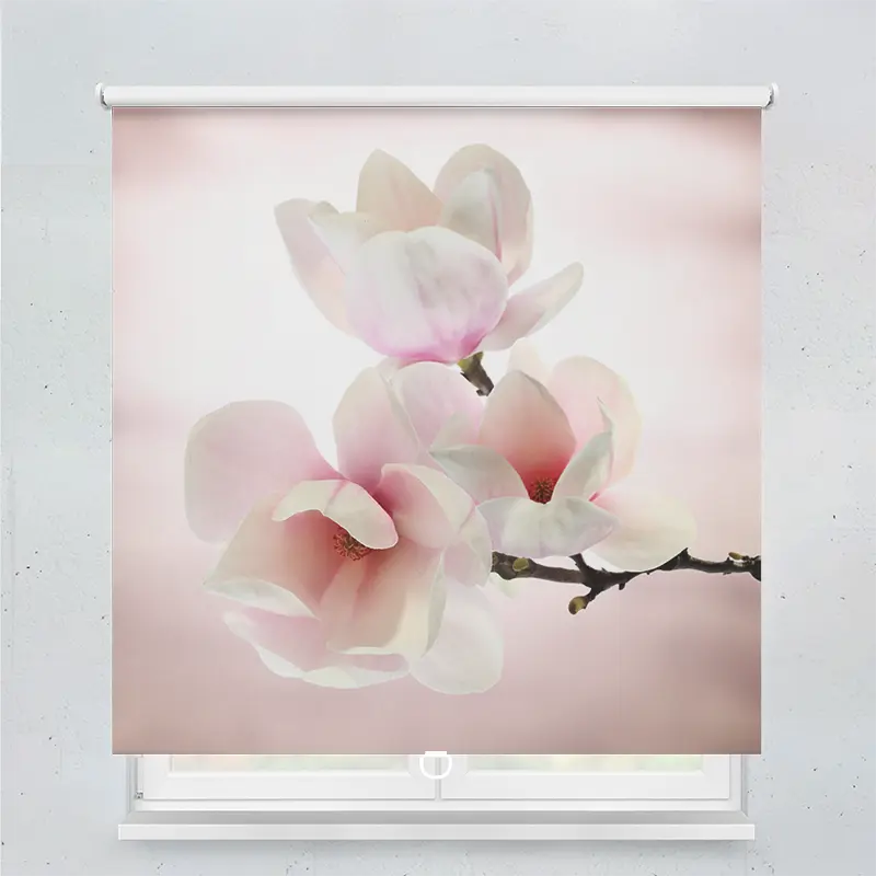 Springrollo Motiv "Magnolia Bluete Rosa"
