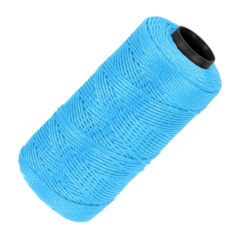 Nylon String 3 Strands Twisted Mason Line 1.5mm x 218 Yards, Blue