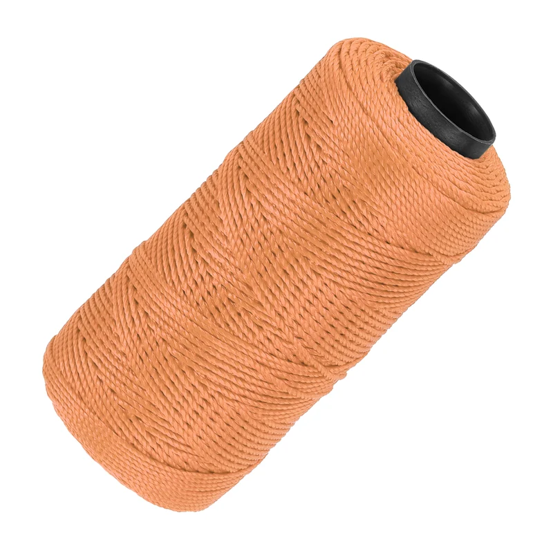 Nylon String 3 Strands Twisted Mason Line 1.5mm x 218 Yards, Brown