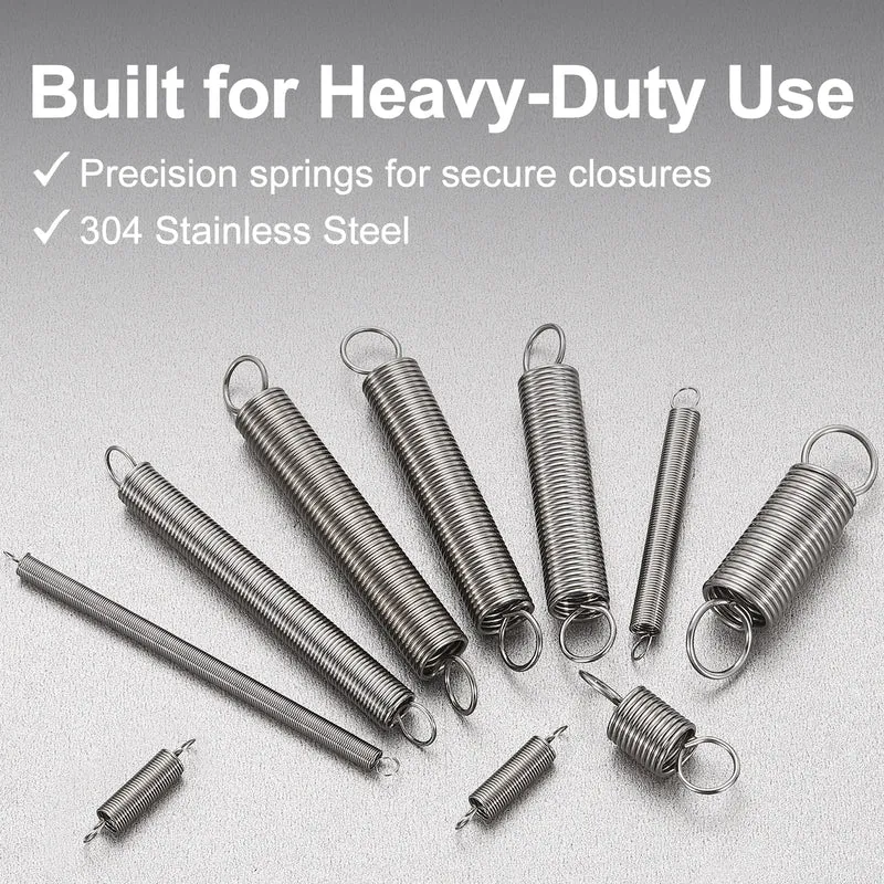 20pcs Extension Springs,0.01"x0.12"x1.38" 304 Stainless Steel Spring