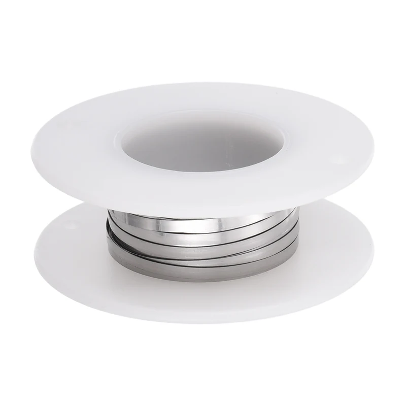 10ft Nichrome Flat Wire Ni80 Electric Resistance Wire 0.006"x0.08", for DIY