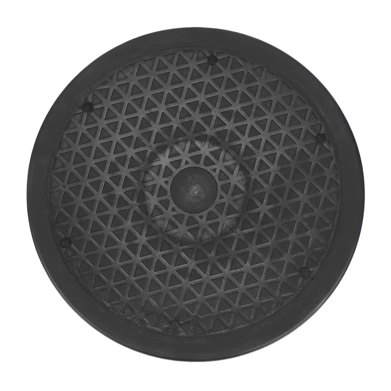 10inch Rotating Swivel Stand with Steel Ball Bearings Rotating Plate, Black