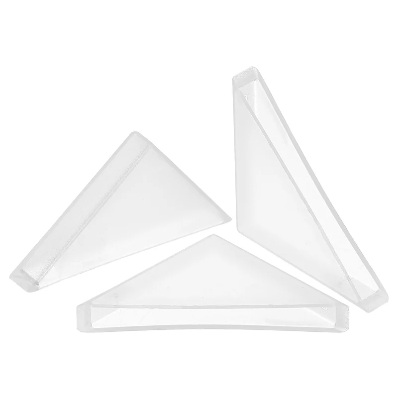 80Pcs Corner Protectors 5x50mm Plastic Right Angle Corner Guards Cushion White