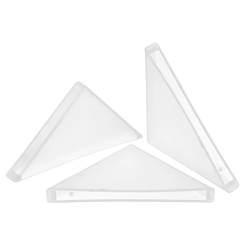 80Pcs Corner Protectors 4x50mm Plastic Right Angle Corner Guards Cushion, White