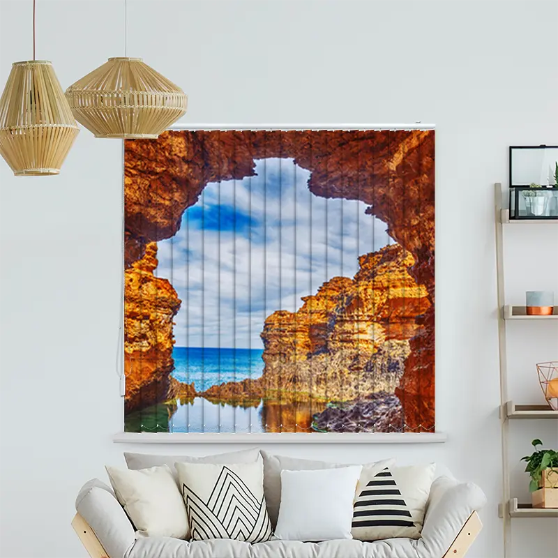 Lamellenvorhang Motiv "Australien Meer"
