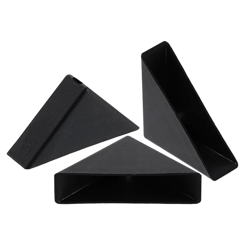 20Pcs Corner Protectors 11x50mm Plastic Right Angle Corner Guards Cushion Black