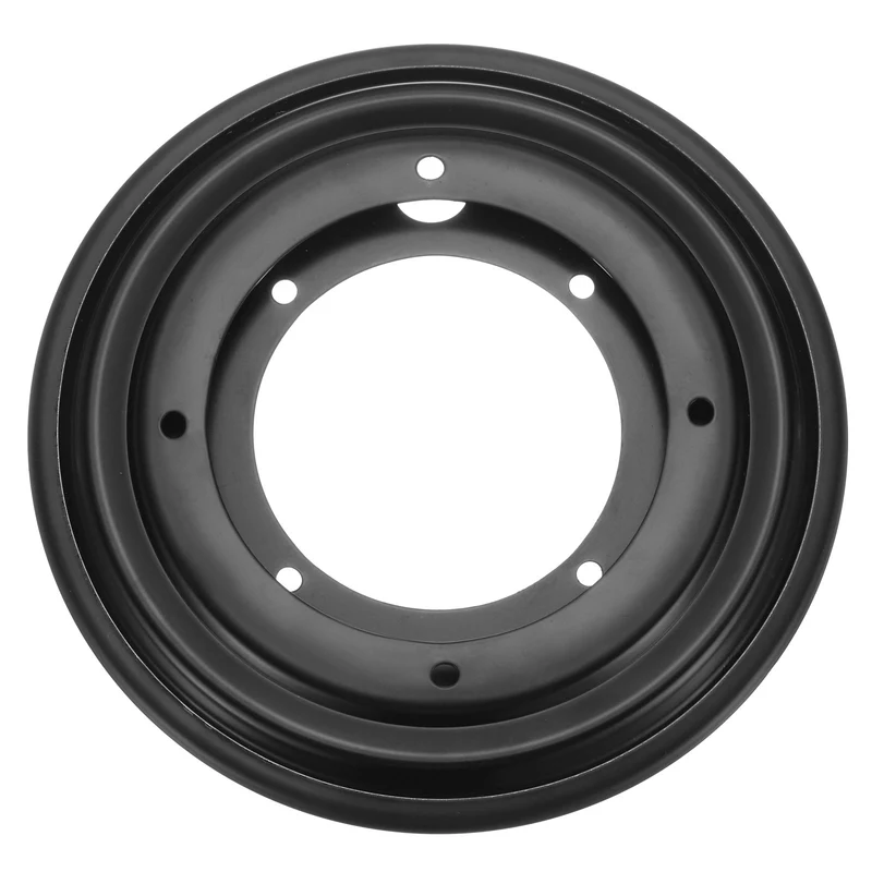 5.5 Inch Rotating Bearing Plate, Round Swivel Plate Stand, Black