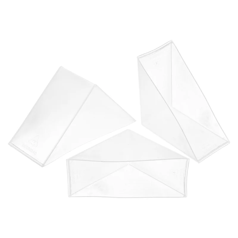 8Pcs Corner Protectors 40x110mm Plastic Right Angle Corner Guards Cushion, White