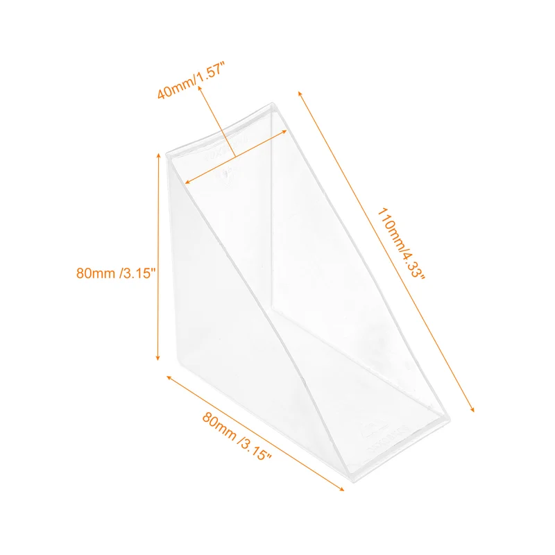 8Pcs Corner Protectors 40x110mm Plastic Right Angle Corner Guards Cushion, White