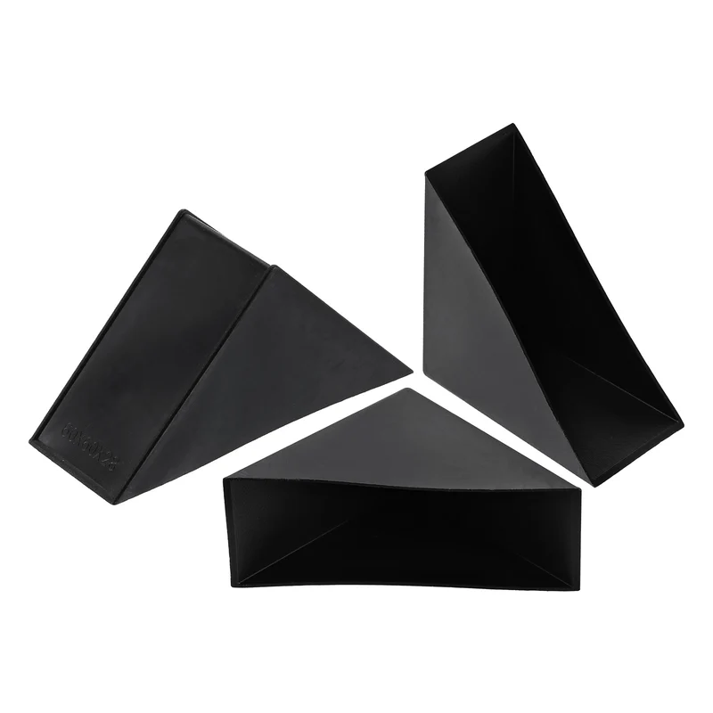4Pcs Corner Protectors 28x83mm Plastic Right Angle Corner Guards Cushion, Black