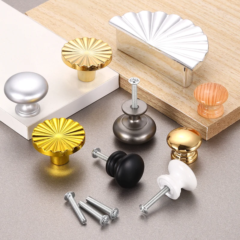 10 Pcs 1.5" Cabinet Knobs, Plastic Drawer Pulls for Bedroom, Black