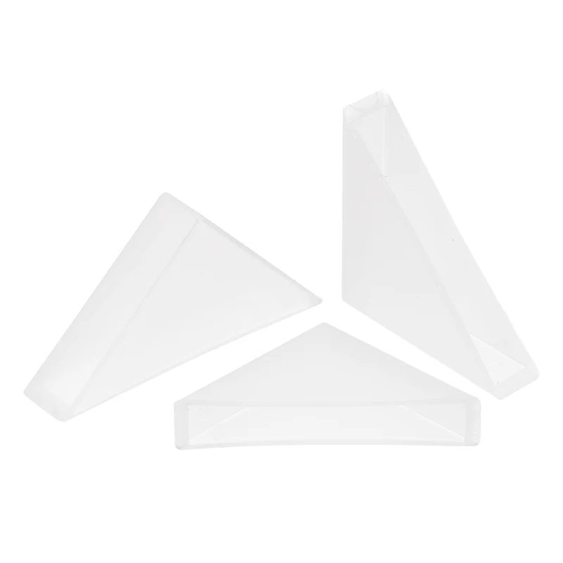 50Pcs Corner Protectors 8x50mm Plastic Right Angle Corner Guards Cushion White