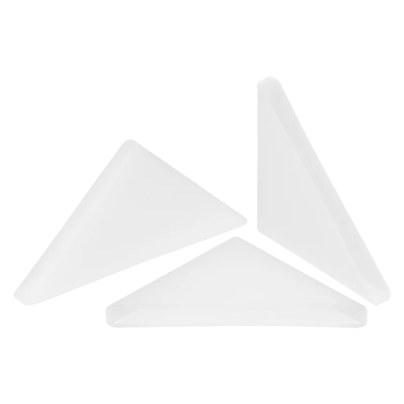 20Pcs Corner Protectors 3x50mm Plastic Right Angle Corner Guards Cushion White