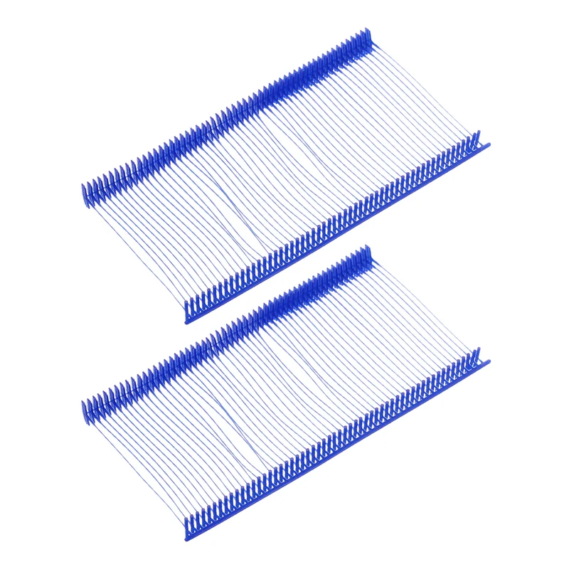 2000pcs 50mm Tagging Fasteners Clothing Tag Barbs Attachments Price Tags Blue