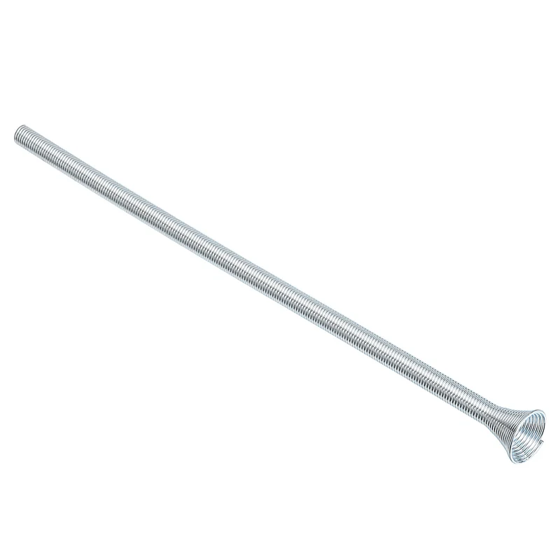 11.81"x0.27'' Spring Tube Bender for Copper Tubing O.D. 1/4'', Silver