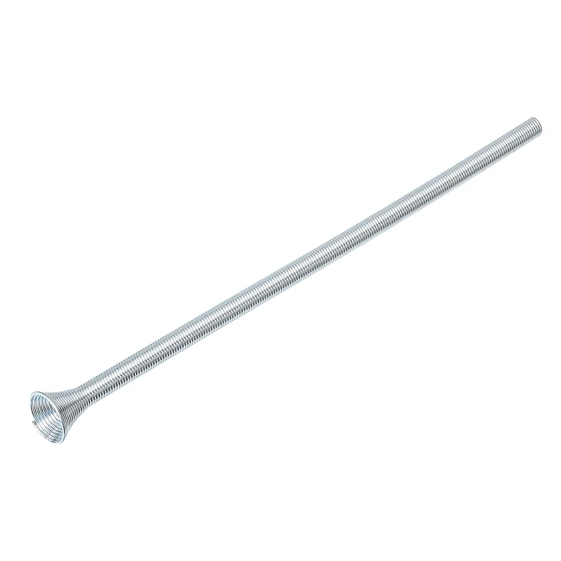 11.81"x0.27'' Spring Tube Bender for Copper Tubing O.D. 1/4'', Silver