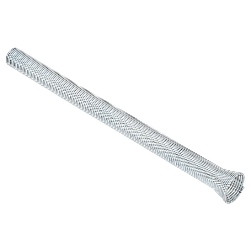 13.78"x0.76'' Spring Tube Bender for Copper Tubing O.D. 3/4'', Silver