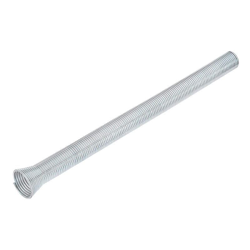 13.78"x0.76'' Spring Tube Bender for Copper Tubing O.D. 3/4'', Silver