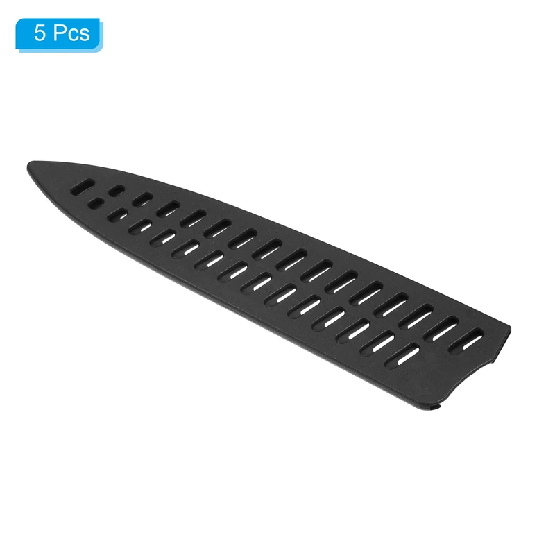 5pcs PP Safety Knife Cover Sleeves Guard Blade Protector for 8" Chef Knife