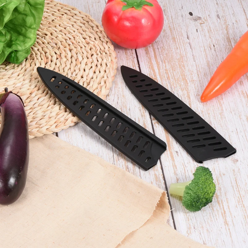 5pcs PP Safety Knife Cover Sleeves Guard Blade Protector for 8" Chef Knife