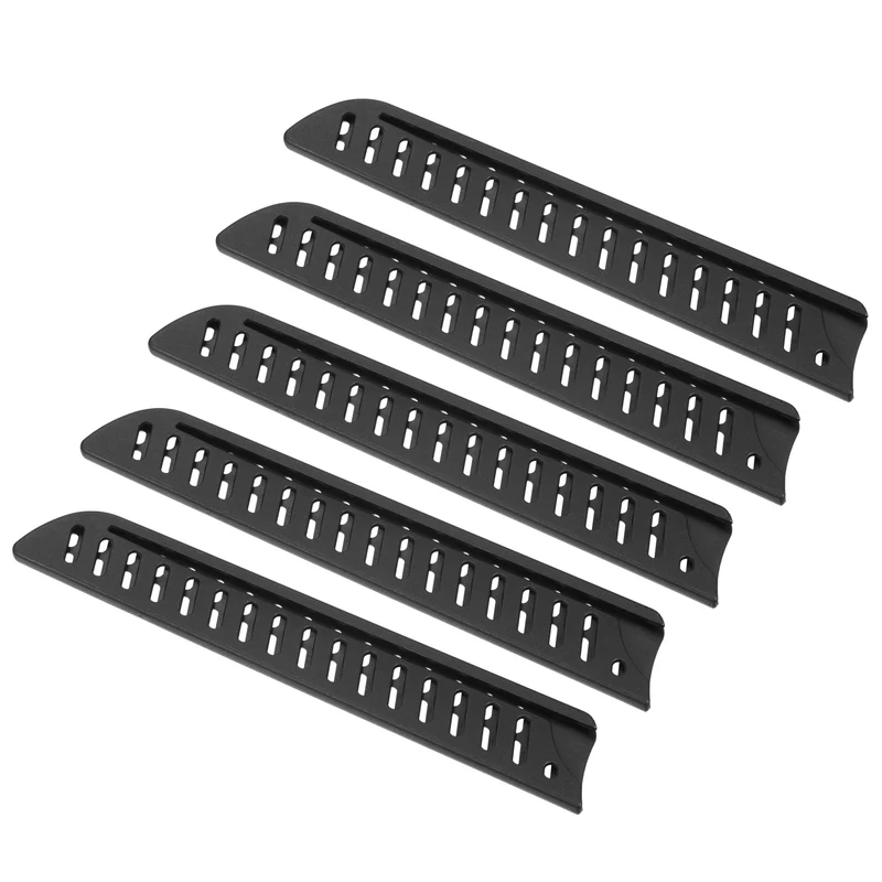 5Pcs PP Kitchen Knife Sheath Cover Sleeves Portable for 8" Bread Knife, Black