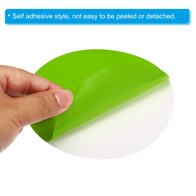 12pcs 11.4" Round Floor Sticker Spot Marker Vinyl Line Up Sign Grass Green