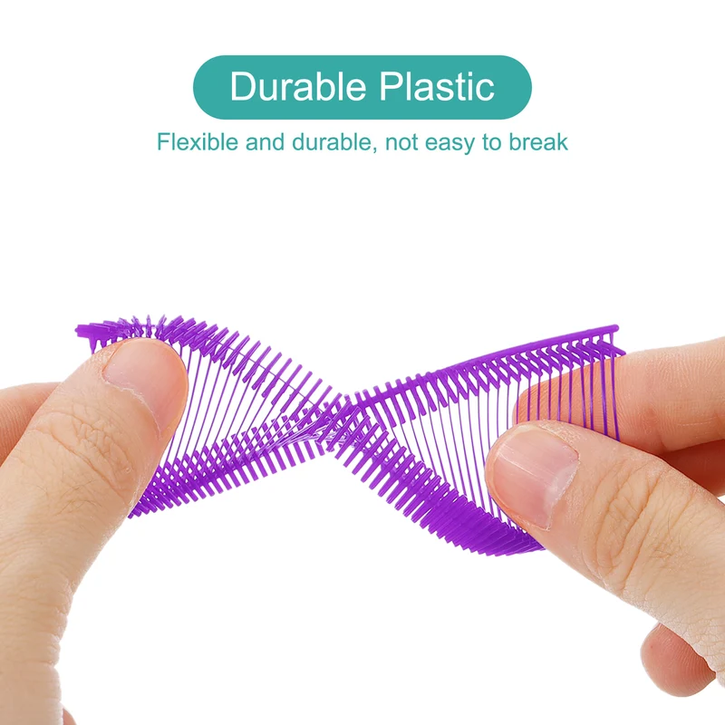 5000pcs 2" Micro Tagging Gun Fasteners Tagging Barbs Attachment Purple