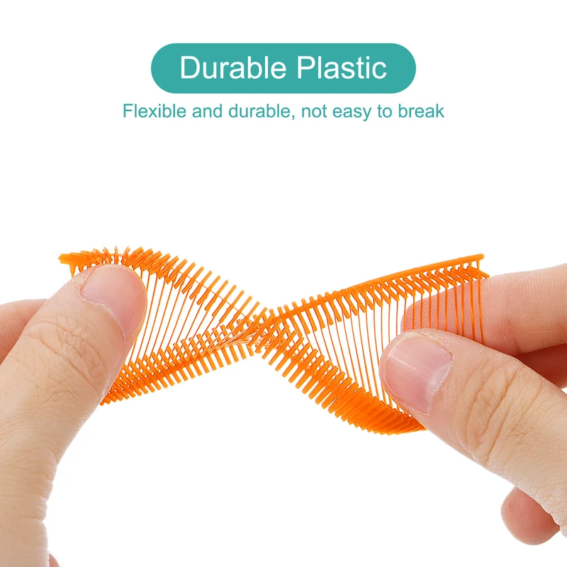5000pcs 2" Micro Tagging Gun Fasteners, Tagging Barbs Attachment, Orange