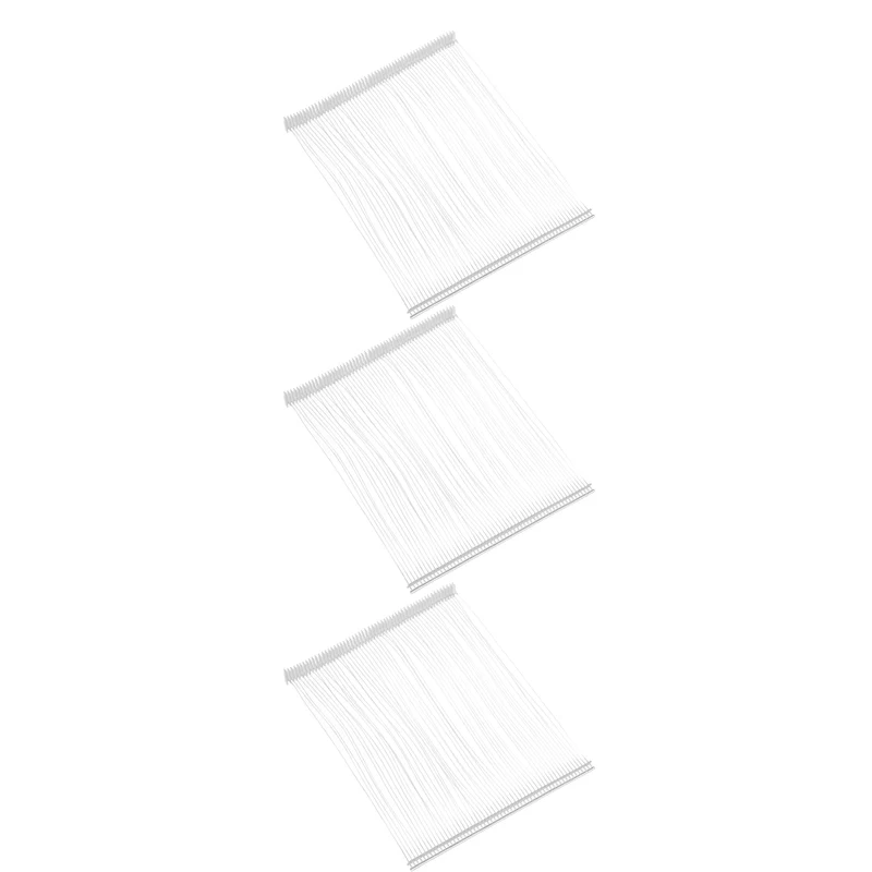 5000pcs 125mm Tag Pins Tagging Barbs Fasteners Tag Attachments for Clothes Clear