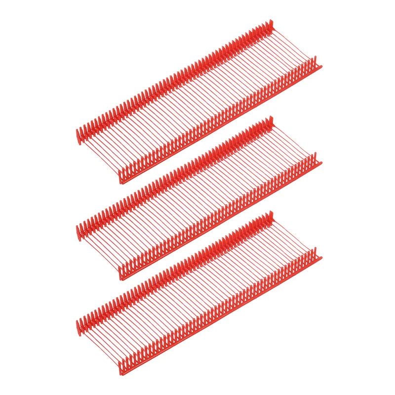 5000pcs 25mm Tag Pins Tagging Barbs Fasteners Tag Attachments for Clothes Red
