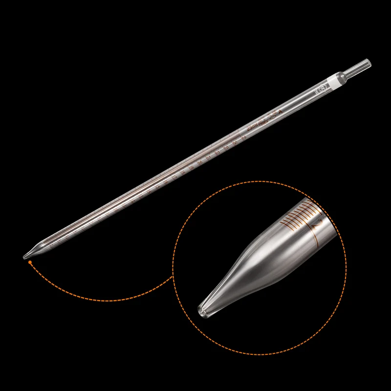 Graduated Dropper Pipettes 25ml Borosilicate Glass Pipette Clear