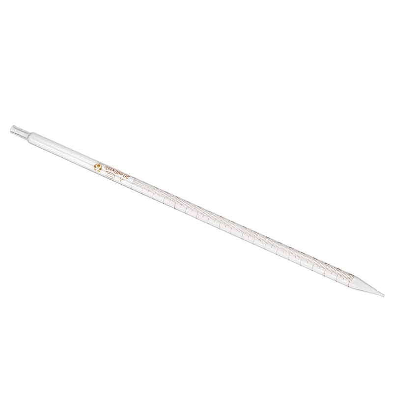 Graduated Dropper Pipettes 20ml Borosilicate Glass Pipette Clear