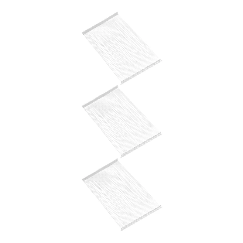 5000pcs 150mm Tag Pins Tagging Barbs Fasteners Tag Attachments for Clothes Clear