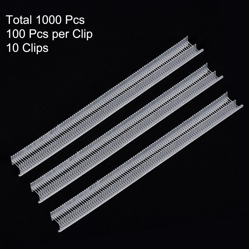1000pcs 0.2 Inch Micro Tagging Gun Fasteners, Tag Pins Tagging Barbs Attachment