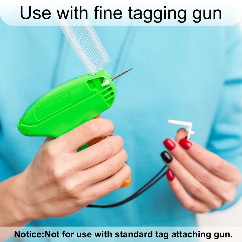 10000pcs 0.2 Inch Micro Tagging Gun Fasteners, Tag Pins Tagging Barbs Attachment