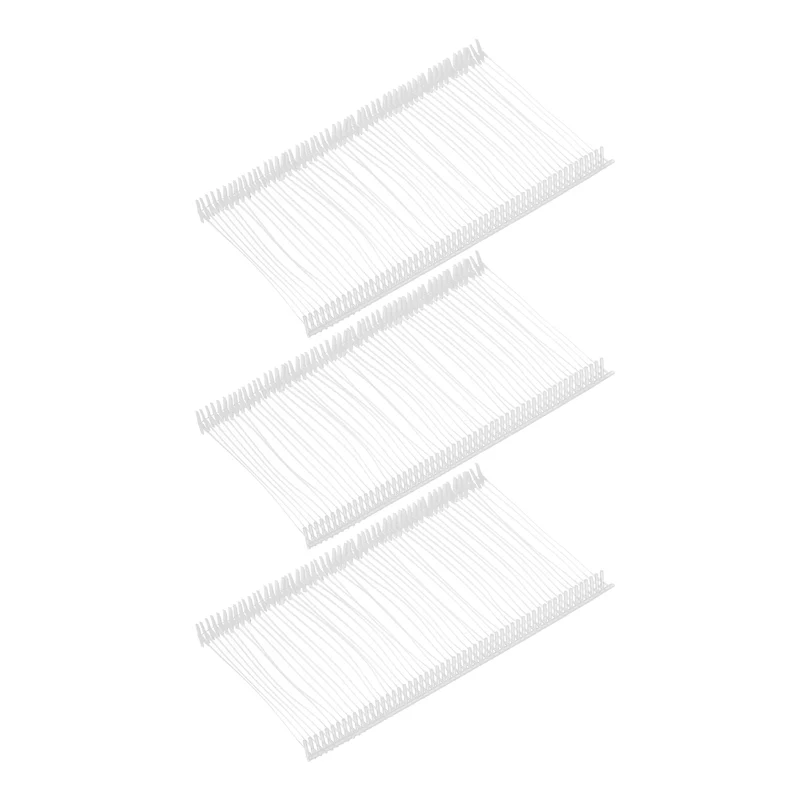 5000pcs 50mm Tag Pins Tagging Barbs Fasteners Tag Attachments for Clothes White
