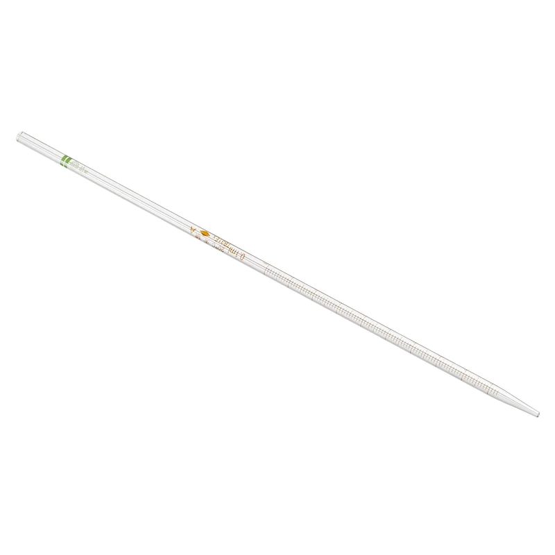 Graduated Dropper Pipettes, 1 Pcs 0.1ml Borosilicate Glass Pipette, Clear