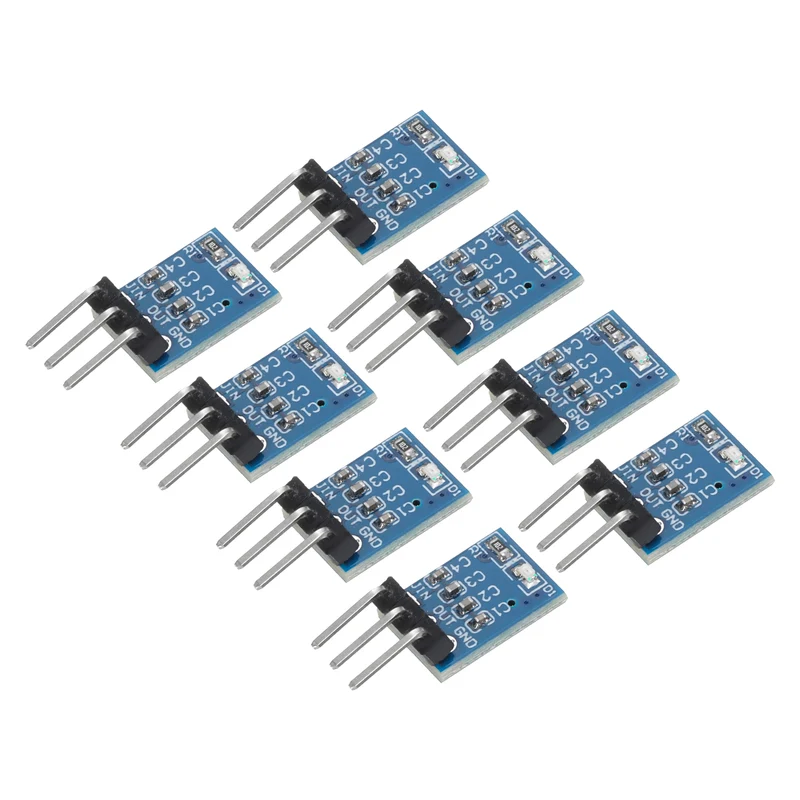 Buck Converter Step Down Power Module AMS-1117 5-12V to 3.3V 0.8A 8Pcs