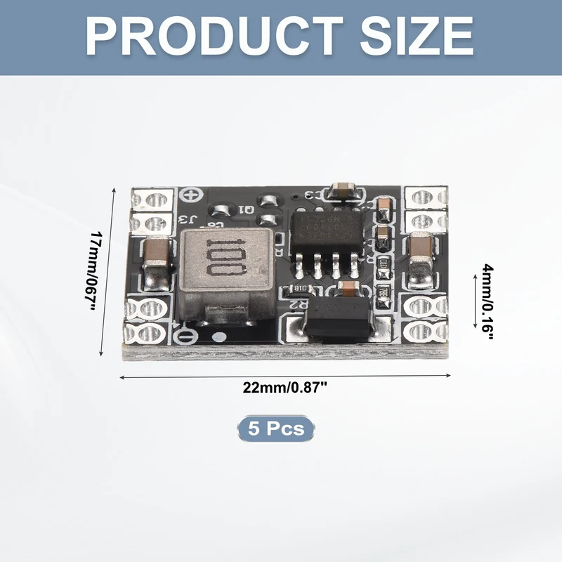 Buck Converter Step Down Power Module MP/1584EN 5.3-26V to 5V 3A 5 Pcs