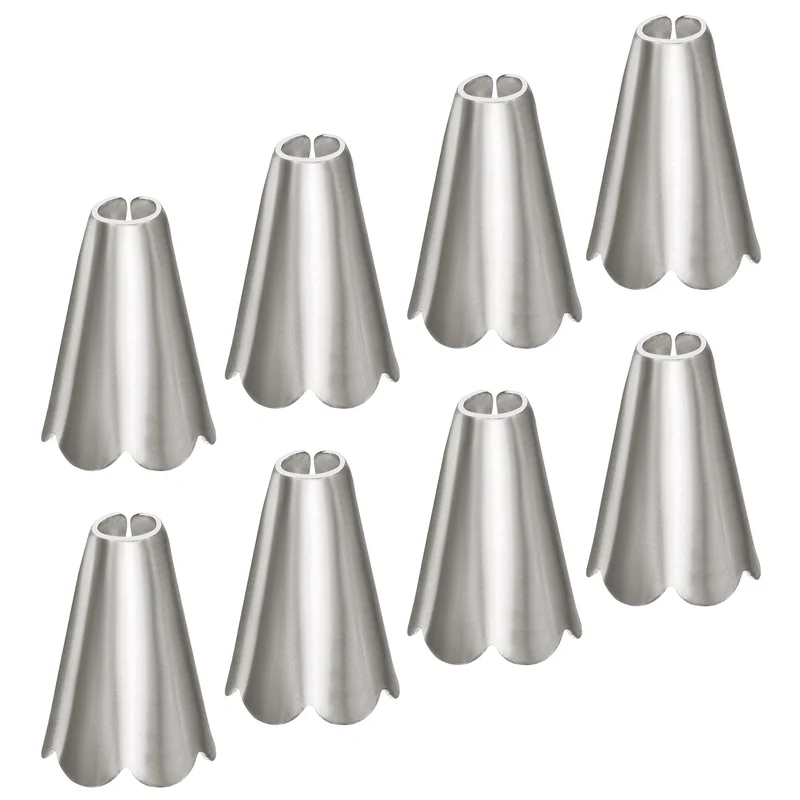 Pull Cord Tassels Window Blind Extender Chain Drop Knobs Round Pull Ends Silver Tone, for Curtain Blinds Shades Light Ceiling Fan Switch, Pack of 8