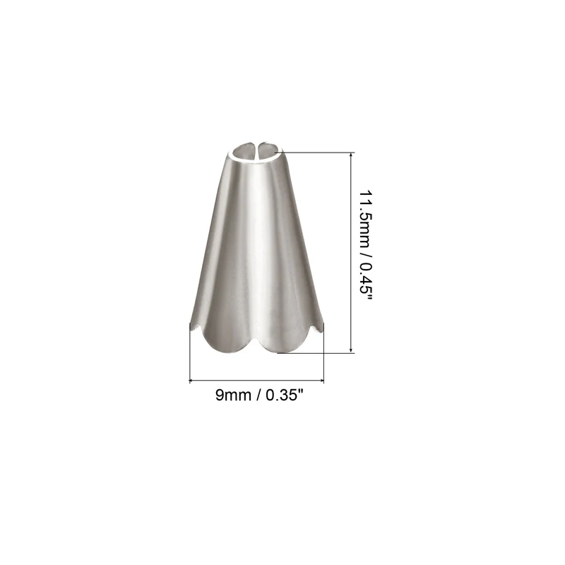 Pull Cord Tassels Window Blind Extender Chain Drop Knobs Round Pull Ends Silver Tone, for Curtain Blinds Shades Light Ceiling Fan Switch, Pack of 8